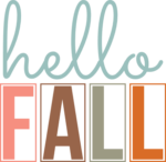 Hello fall, Door Sign, decor - free svg file for members