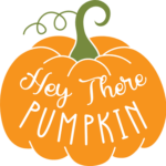 Hey there pumpkin, clipart image, farmhouse fall decor - free svg file for members