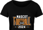 Mascot football 2023, custom year and number, team tshirt design - free svg file for members