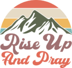 Rise up and pray, Christians tshirt design - free svg file for members
