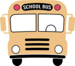 School bus clipart image - free svg file for members