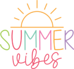 Summer vibes, vacay t shirt design - free svg file for members