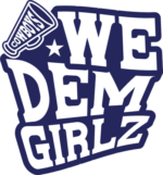 We dem girlz, cowboys, football day tshirt design - free svg file for members