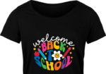 Welcome back to school, teacher first day of school tshirt design - free svg file for members