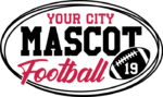 Personalized Mascot football, custom city name and team player number tshirt design - free svg file for members