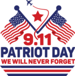 9.11 Patriot day, We will never forget, memorial - free svg file for members