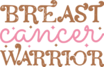 Breast cancer warrior, awareness tshirt design - free svg file for members