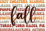 Fall sign, autumn vibes words, tshirt design - free svg file for members