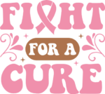 Fight for a cure, breast cancer awareness hoodie design - free svg file for members