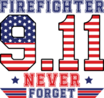 Never forget 9/11, firefighter, memorial day - free svg file for members