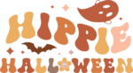 Hippie Halloween, hoodie design - free svg file for members