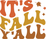 Its fall yall, autumn hoodie design - free svg file for members