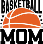 Basketball mom, tshirt design for basketball fan mama - free svg file for members