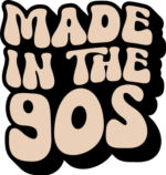 Made in the 90s, funny birthday tshirt design - free svg file for members