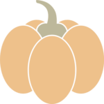 Pumpkin clipart image - free svg file for members