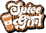 Spice girl, leopard skin, fall hoodie design - free svg file for members
