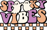 Spooky vibes, Halloween sweatshirt design - free svg file for members
