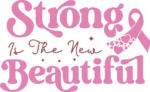 Strong is the new beautiful, awareness tshirt design - free svg file for members