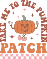Take me to the pumpkin patch, fall hoodie design - free svg file for members