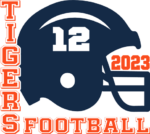 Tigers football 2023, helmet, player tshirt design - free svg file for members
