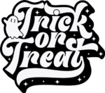 Trick or treat, Halloween hoodie design - free svg file for members