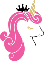 Cute Unicorn clipart image - free svg file for members