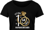 Its our 1st anniversary 2023, wedding rings, golden png for sublimation, anniversary gift - free svg file for members