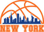 New York city combined with basketball ball, Knicks team, NBA players tshirt design - free svg file for members