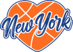 New York Knicks, Basketball ball heart shape, NBA fan tshirt design - free svg file for members