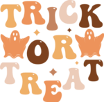 Trick or treat, Halloween tshirt design - free svg file for members