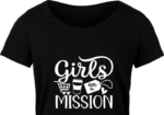 Girls on a mission, Funny Black friday tshirt design - free svg file for members