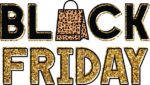 Black friday, golden png for sublimation, tote bag design - free svg file for members