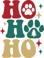 Hohoho sign, Funny Christmas tshirt design - free svg file for members