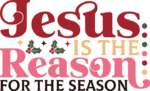Jesus is the reason for the season, Christmas sweatshirt design - free svg file for members
