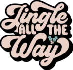 Jingle all the way, funny Christmas sweatshirt design - free svg file for members