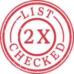 List 2X checked, Distressed Christmas postage stamp - free svg file for members
