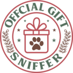 Official gift sniffer, Funny Christmas Dog Bandana design - free svg file for members