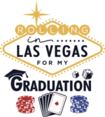 Rolling in Las Vegas for my graduation, Graduate tshirt design - free svg file for members