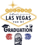 Graduate tshirt design, Rolling in Las Vegas for my graduation - free svg file for members
