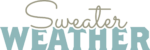 Sweater weather, winter season sweatshirt design - free svg file for members