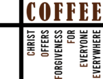 Coffee, Christ offers forgiveness for everyone everywhere, Christians mug design - free svg file for members