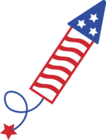 Firecracker clipart image for new year's party decor - free svg file for members