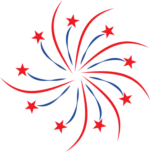 Firework clipart image, new year's eve party decor - free svg file for members