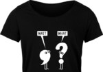 Wait What free svg file for members, School Grammar, Question Mark, Funny Teacher T-Shirt