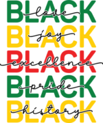 Black love, joy, excellence, pride, history free svg file for members, black history month svg for sweatshirt