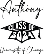 Class of 2024, add your name, university of Chicago graduation - free svg file for members