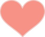 Filled heart and outline free svg file for members, valentine's day decor