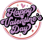 Happy valentine's day sing in a circle, tshirt design - free svg file for members