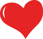 Crooked shape heart free svg file for members, valentine's day decor