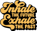 Inhale the future, exhale the past, motivational tshirt design - free svg file for members